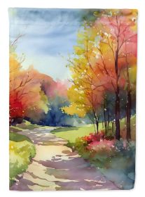 North Carolina Dogwoods in Watercolor Garden Flag Mailbox Flag Decorative Yard Flag Banner Outside Patio Artwork Yard Flower Beds, Garden Size